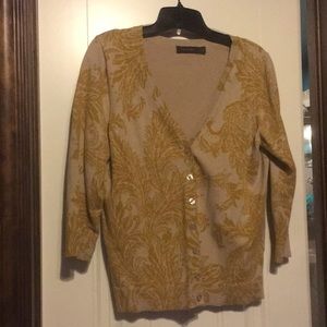 Cardigan w/ 3/4 sleeve